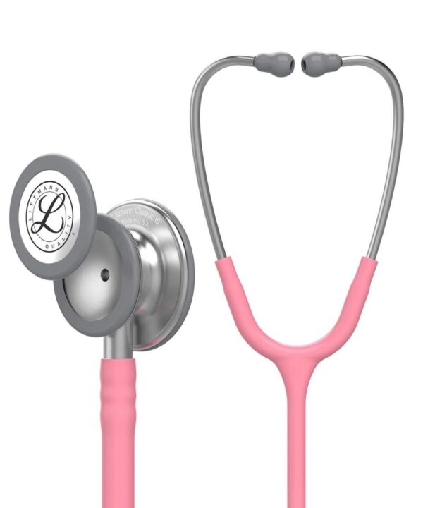 3M Littmann Classic III Stethoscope Pearl Pink Tube (5633)