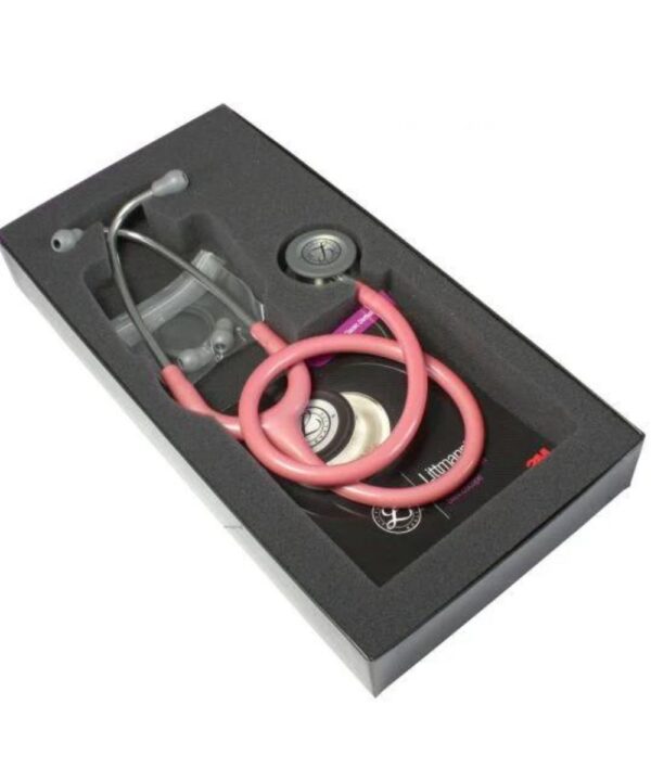 3M Littmann Classic III Stethoscope Pearl Pink Tube (5633) - Image 4