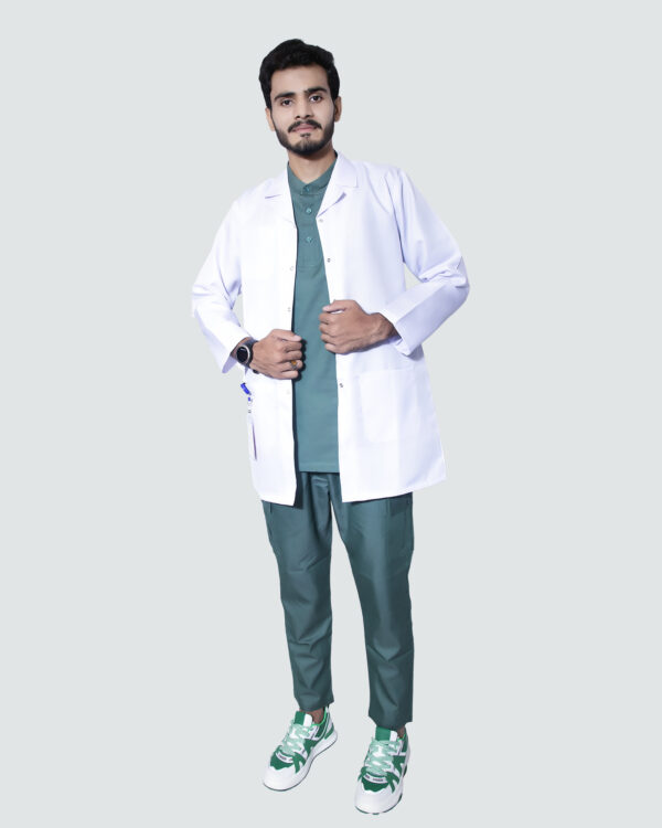 white coat