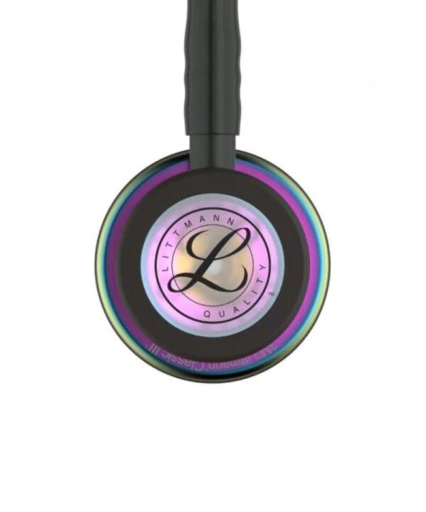 Littmann Classic III Steth Special Black with Rainbow Finish (5870) - Image 4