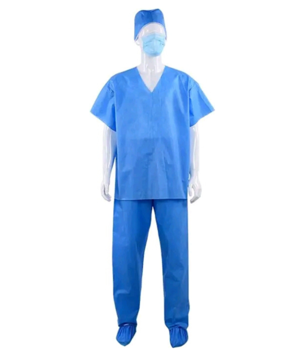 Blue Patient Suit