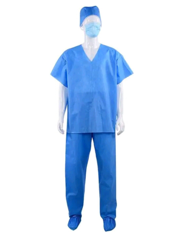 Blue Patient Suit