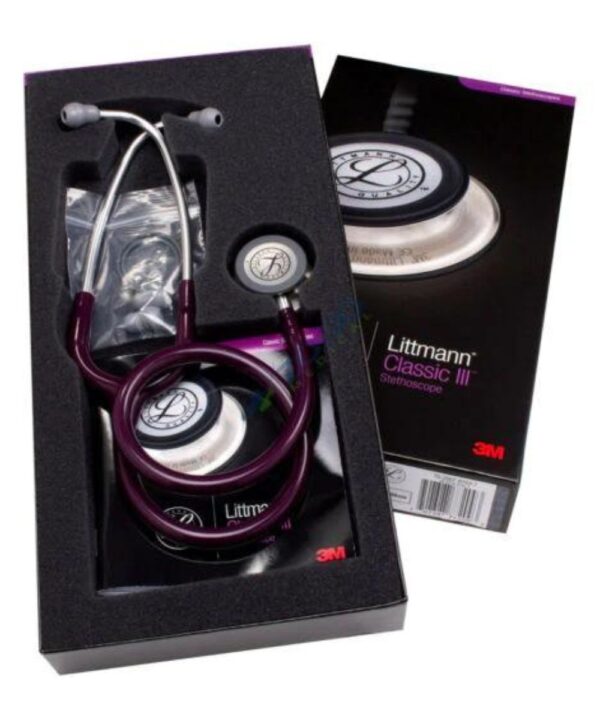 3M Littmann Classic III Stethoscope Standard Colors & Finish - Image 3