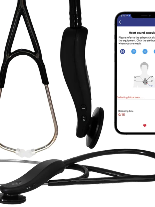 Black core digital stethoscope