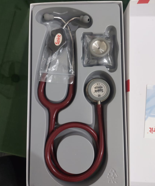 Spirit Professional Deluxe Classic Dual Head Stethoscope - Image 3