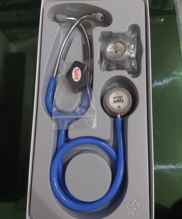 Spirit Professional Deluxe Classic Dual Head Stethoscope - Image 4