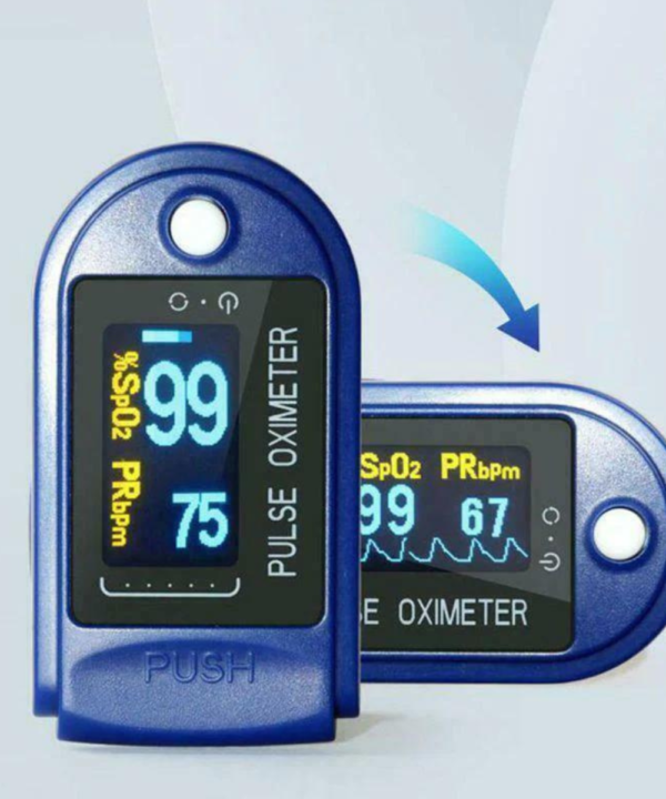 Precision Finger Pulse Oximeter LED Display