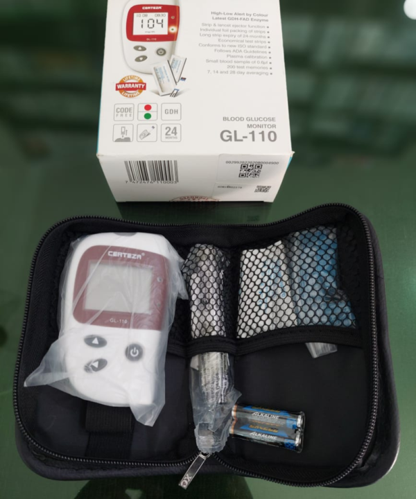 Certeza Blood Glucose Monitor - GL 110 - Image 2