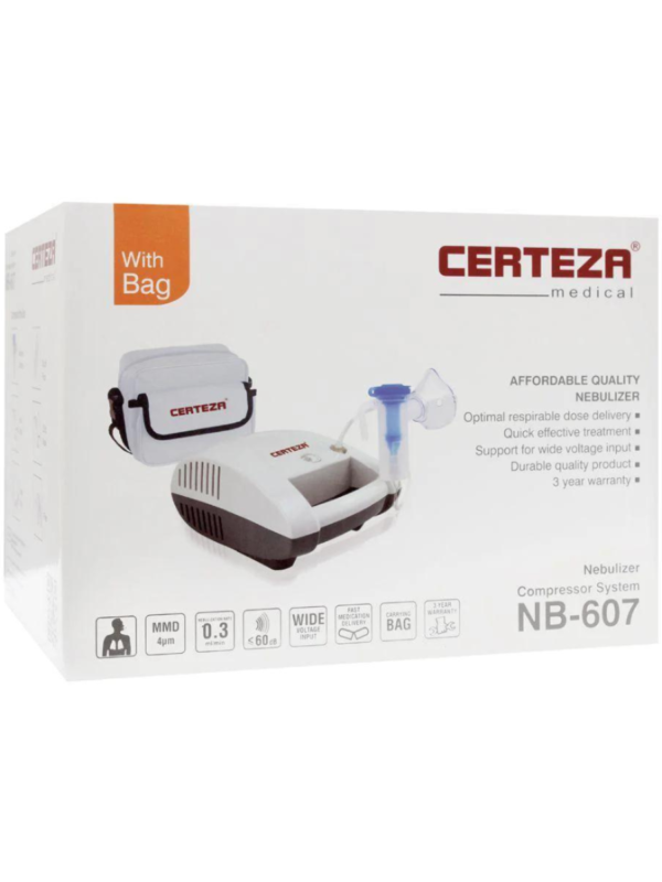 Certeza NB 607 Nebulizer With Premium Bag