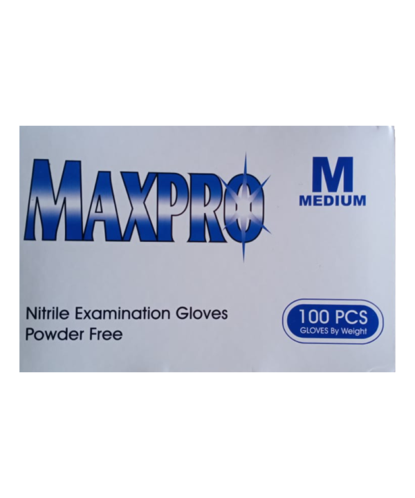 Maxpro Nitrile Examination Gloves - Powder Free - Image 2