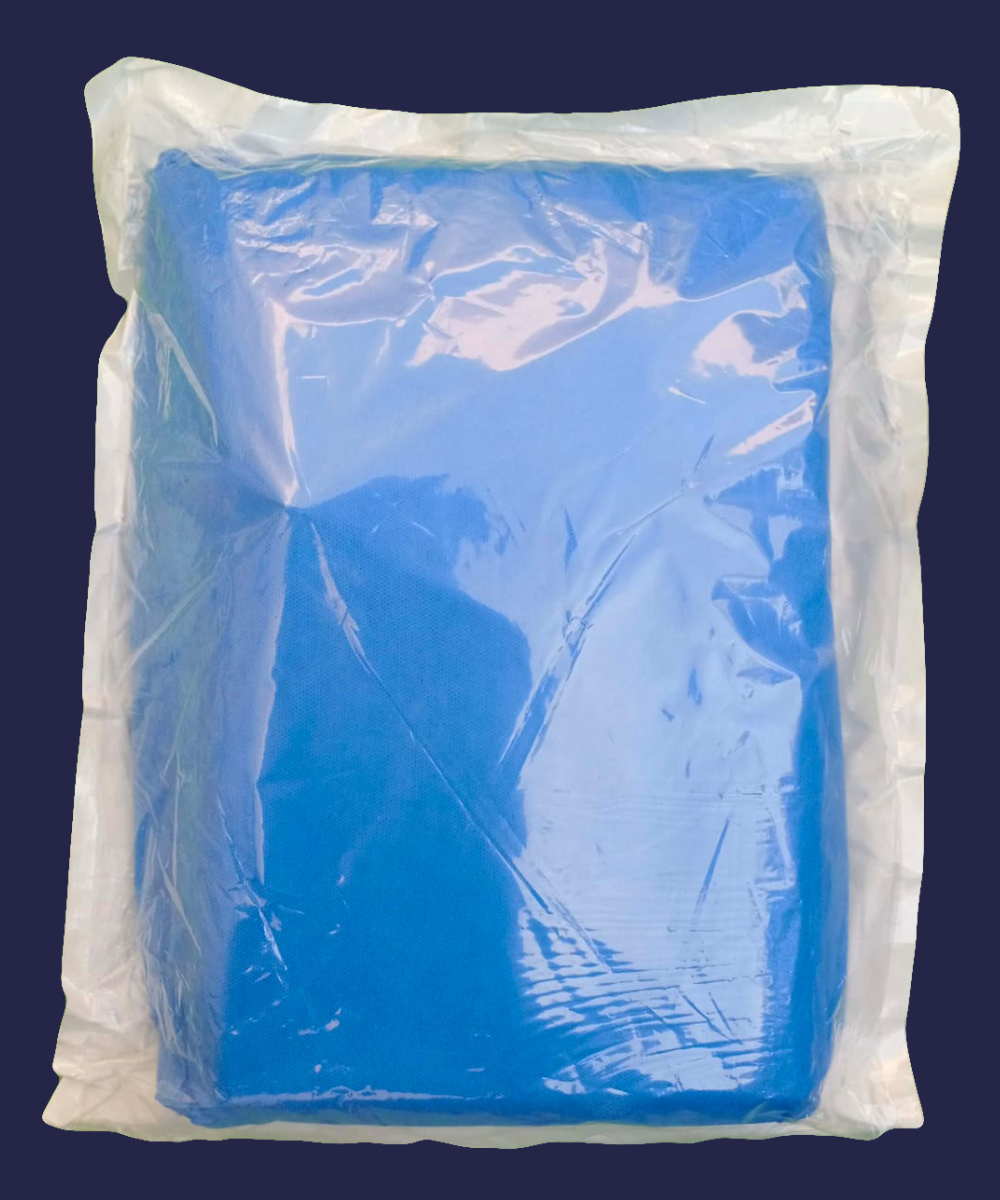 Blue Sterlized C-Section Drape Set