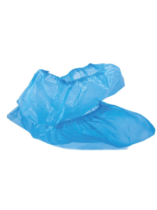 Blue Disposable Plastic Sheo Covers