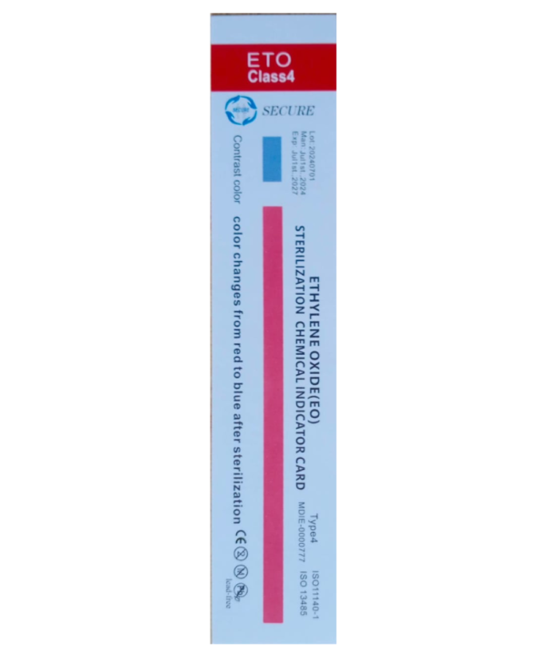 Ethylene Oxide Chemical Indicator Strip