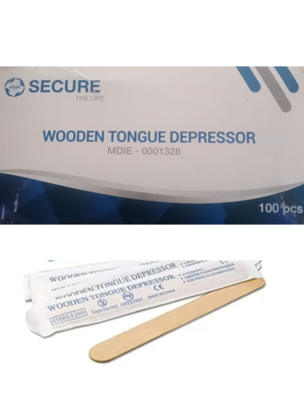 Wooden Tongue Depresssor 100 Pcs Box